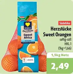 Aktiv Irma EDEKA Herzstücke Sweet Orangen Angebot