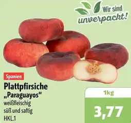 Aktiv Irma Plattpfirsiche ,,Paraguayos" Angebot