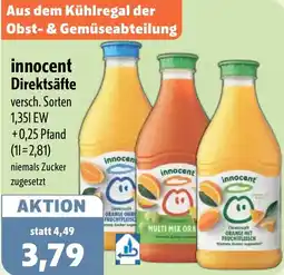 Aktiv Irma innocent Direktsäfte Angebot