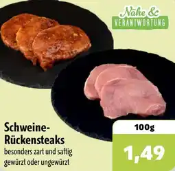 Aktiv Irma Schweine Rückensteaks Angebot