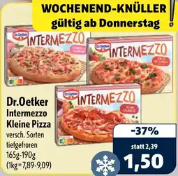 Aktiv Irma Dr.Oetker Intermezzo Kleine Pizza Angebot