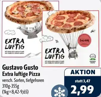 Aktiv Irma Gustavo Gusto Extra luftige Pizza Angebot