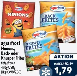 Aktiv Irma agrarfrost Minions, Back- oder Knusper Frites Angebot