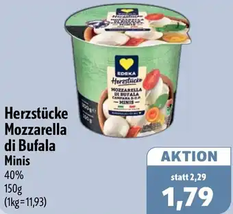 Aktiv Irma Edeka Herzstücke Mozzarella di Bufala Minis Angebot