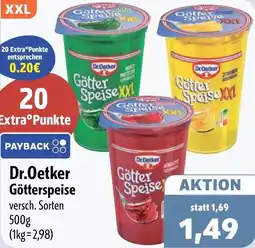 Aktiv Irma Dr. Oetker Götterspeise Angebot