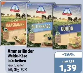 Aktiv Irma Ammerländer Weide-Käse in Scheiben Angebot