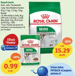 Fressnapf Royal Canin Nass- oder Trockennahrung. Angebot