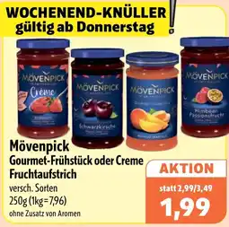 Aktiv Irma Mövenpick Gourmet-Frühstück oder Creme Fruchtaufstrich Angebot