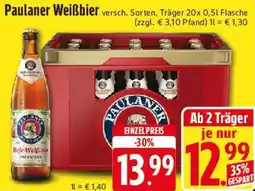 Edeka Paulaner Weißbier Angebot