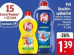Edeka Pril Geschirrspülmittel Angebot