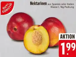 Edeka Gut & Günstig Nektarinen Angebot