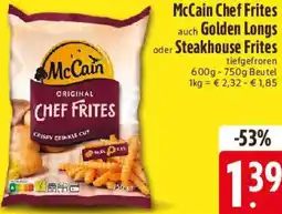 Edeka McCain Chef Frites auch Golden Longs oder Steakhouse Frites Angebot