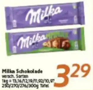 inkoop Milka Schokolade Angebot