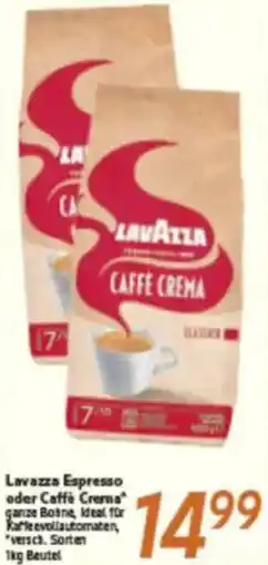 inkoop Lavazza Espresso oder Caffé Crema Angebot