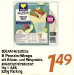 inkoop EDEKA Herzstücke 8 Protein-Wraps Angebot