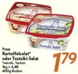 inkoop Popp Kartoffelsalat oder Tzatziki-Salat Angebot