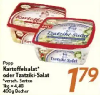inkoop Popp Kartoffelsalat oder Tzatziki-Salat Angebot