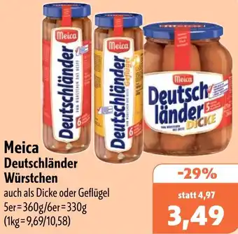 Aktiv Irma Meica Deutschländer Würstchen Angebot