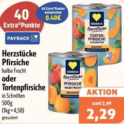 Aktiv Irma EDEKA Herzstücke Pfirsiche oder Tortenpfirsiche Angebot