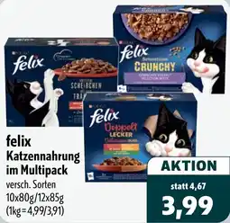 Aktiv Irma felix Katzennahrung im Multipack Angebot