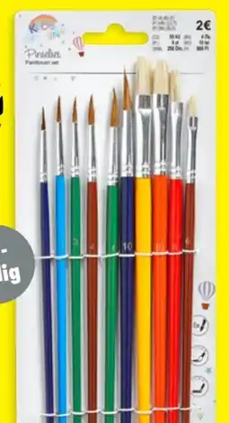 TEDi Einhorn Schreibwaren Schulmalpinsel Set Angebot