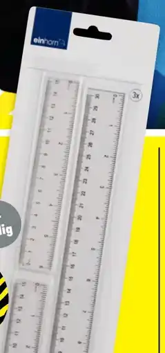 TEDi Einhorn Schreibwaren Lineal Set Angebot