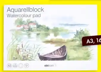 TEDi Aquarellblock Angebot