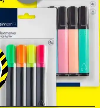 TEDi Einhorn Schreibwaren Textmarker Angebot
