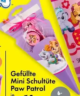 TEDi Gefüllte Mini Schultüte Paw Patrol Angebot