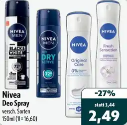 Aktiv Irma Nivea Deo Spray Angebot
