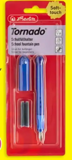 TEDi Herlitz Füllhalter Tornado Angebot