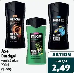 Aktiv Irma Axe Duschgel Angebot