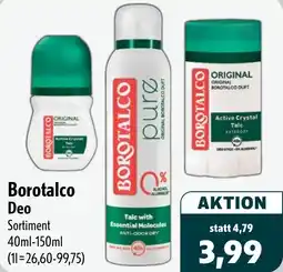 Aktiv Irma Borotalco Deo Angebot