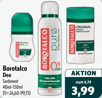 Aktiv Irma Borotalco Deo Angebot