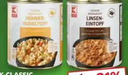 Kaufland K-Classic Hühner Nudeltopf Angebot