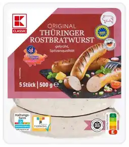 Kaufland K-Classic Original Thüringer Rostbratwurst Angebot