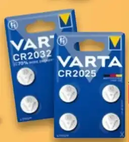 Kaufland Varta Lithium Knopfzellen CR2025 Angebot