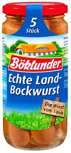 Kaufland Böklunder Echte Land-Bockwurst Angebot