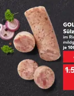 Kaufland Golßener Sülzwurst Angebot