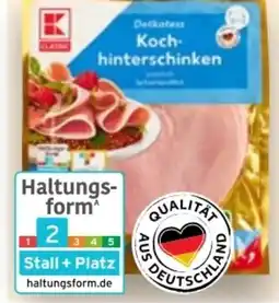 Kaufland K-Classic Kochhinterschinken Angebot