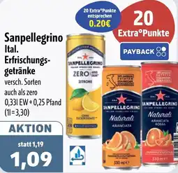 Aktiv Irma Sanpellegrino Ital. Erfrischungsgetränke Angebot