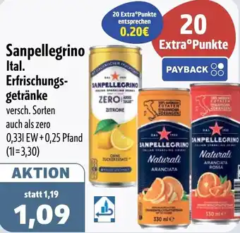 Aktiv Irma Sanpellegrino Ital. Erfrischungsgetränke Angebot