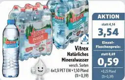 Aktiv Irma Vitrex Natürliches Mineralwasser Angebot