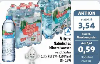 Aktiv Irma Vitrex Natürliches Mineralwasser Angebot