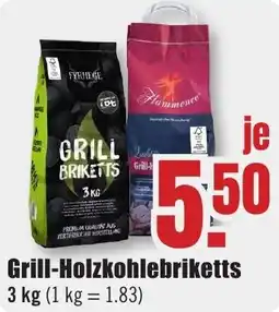 B1 Discount Baumarkt Grill-Holzkohlebriketts Angebot