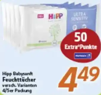 inkoop Hipp Babysanft Feuchttücher Angebot