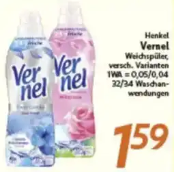 inkoop Henkel Vernel Weichspüler Angebot