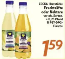 inkoop EDEKA Herzstücke Fruchtsäfte oder Nektare Angebot