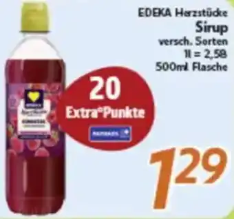 inkoop EDEKA Herzstücke Sirup Angebot