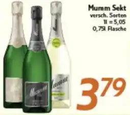inkoop Mumm Sekt Angebot